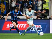 半场：尤文0-0亚特兰大，斯卡尔维尼中柱，斑马军团0射正