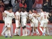 塞维利亚2-1马竞，亚当斯点射，古德利建功