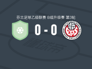 艾弗克0-0EPS埃斯波，双方破门乏术