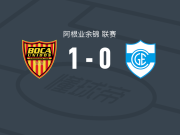 博卡联合1-0康赛普森吉姆纳西亚，梅迪纳打进全场唯一进球