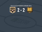 波哥大国际2-2里奥内格罗老鹰遭哥伦甲5连平，安东尼-巴斯克斯首开记录，里卡多-马克斯扳平比分