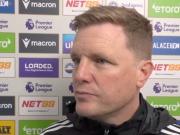 埃迪-豪：水晶宫机会不多但我们还是输了，这个结果真让人泄气