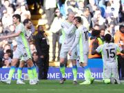 曼城少赛一轮暂落后阿森纳6分，下轮双方将迎来直接较量