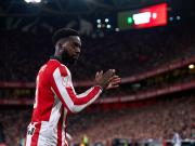 迎来生涯西甲400场里程碑，伊尼亚基-威廉斯成为毕包队史第4人