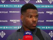 邓弗里斯：争冠还没结束；在缺阵4个月后目前我状态很好