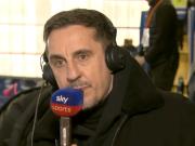 内维尔：阿森纳需要点“没事的”心态，我认为他们会爬着夺冠