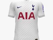 热刺下赛季主场球衣谍照更新：白色为主色调，设计简洁实用