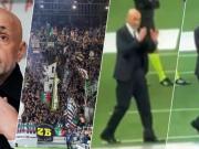 得到支持，尤文球迷向刚刚续约的斯帕莱蒂高唱赞歌