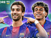 外媒合并五大联赛积分榜：巴萨31场79分居首，拜仁29场76分第二