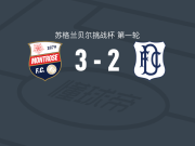 蒙特罗斯3-2邓迪FCU21，Ewan Loudon两球，Jake Sutherland破门