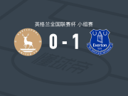 埃弗顿U21 1-0哈特尔浦联，Rocco Lambert制胜