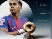 Yamal's girlfriend campaigns for her boyfriend's Ballon d'Or nomination now underway.
