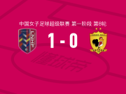 辽宁沈北禾丰女足1-0长春大众卓越女足取中女超6连胜，侯娜制胜球