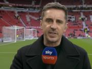 内维尔：曼联受益于其他球队的表现失常；换掉卡里克更像赌博