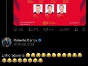 皇马vs赫罗纳主裁将执法国王杯决赛，卡洛斯社媒嘲讽：恭喜啊