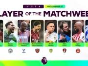 英超第32轮最佳球员候选：谢尔基、马特塔、斯科特等球员在列