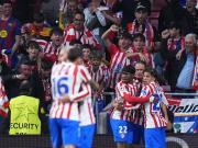 马竞队史第7次闯进欧冠半决赛，此前曾3次晋级决赛