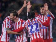 欧冠3次淘汰巴萨，马竞和巴黎并列为淘汰巴萨次数最多的对手