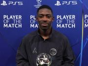 比肩本泽马，登贝莱是第2位欧冠客战利物浦完成双响的法国球员