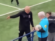 教练罗本在青年队比赛中斥责裁判并推搡电视主持人，遭到批评