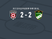 阿科诺2-2比斯克拉，Adil Djabout先拔头筹，贝舒扳平
