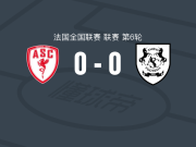 戛纳0-0亚眠，势均力敌