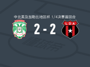 马拉松2-2阿拉胡埃拉人，安东尼-埃尔南德斯打破僵局，萨尔迪瓦救主