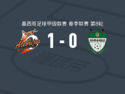 萨卡特佩克1-0杜兰戈，Jesús Bustos一击制胜