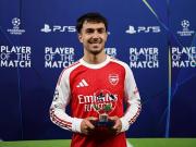 助阿森纳连续第二个赛季闯入欧冠四强，苏比门迪当选全场最佳