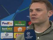  诺伊尔谈失误：我当时其实想把球传给斯坦尼希奇，但没有踢好