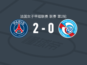 巴黎圣日耳曼女足2-0斯特拉斯堡女足，梅尔韦耶-坎金加破门，卡尔沙维锦上添花