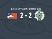 克雷卡米诺斯2-2坎昆，特雷霍首开记录，José Rodríguez扳平比分