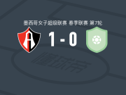 瓜达拉哈拉阿特拉斯女足1-0亚特兰特女足，aitana martinez助球队取胜