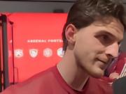 赖斯：目睹曼城捧杯内心有一团火，想在周末彻底洗刷这种遗憾