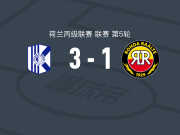 快客男孩3-1逆转罗达拉尔特，Lukas Hamann双响，克罗恩建功