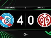 近14年来，白堡是首支欧战淘汰赛4球击败德甲俱乐部的法国球队