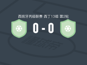 阿尔坎塔里拉0-0AT普尔，双方破门乏术