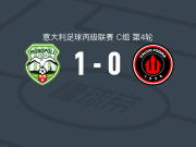 莫诺波利1-0福贾，卡波内制胜球
