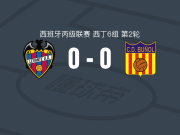 莱万特竞技0-0布尼奥尔，势均力敌