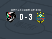 维也纳快速3-0大胜沃尔夫斯贝格，彼得-达尔、茨韦特科维奇破门