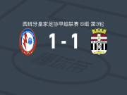 马哈达翁达闪电1-1卡塔赫纳，劳尔-达科斯塔先拔头筹，贡萨加扳平比分