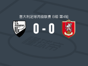 皮亚内塞0-0格罗瑟托，双方破门乏术