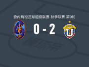 委内瑞拉中央大学2-0拉瓜尔拉，丹尼尔-德索萨建功，卢戈锦上添花