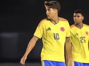 记者：利物浦、切尔西等队现场考察17岁哥伦比亚中场马丁内斯