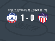 巴耶杜帕尔联盟1-0巴兰基亚青年，梅萨一锤定音