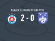 布拉迪斯拉发B队2-0MFK巴耶卡，Jakub Rehak包办2球
