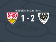 明斯特普鲁士2-1逆转斯图加特二队，舒尔茨包办2球