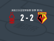 诺丁汉森林2-2沃特福德，扎拉-贝莉破门，博伊-赫洛卡扳平