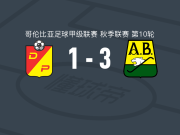 布卡拉曼加竞技3-1佩雷拉体育，J-萨拉萨尔、巴塔利亚破门