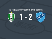 玻利瓦尔2-1皇家托马亚波，戴隆-阿斯普里利亚、贝拉斯克斯破门